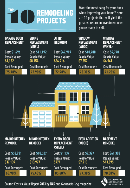 home improvement infographic